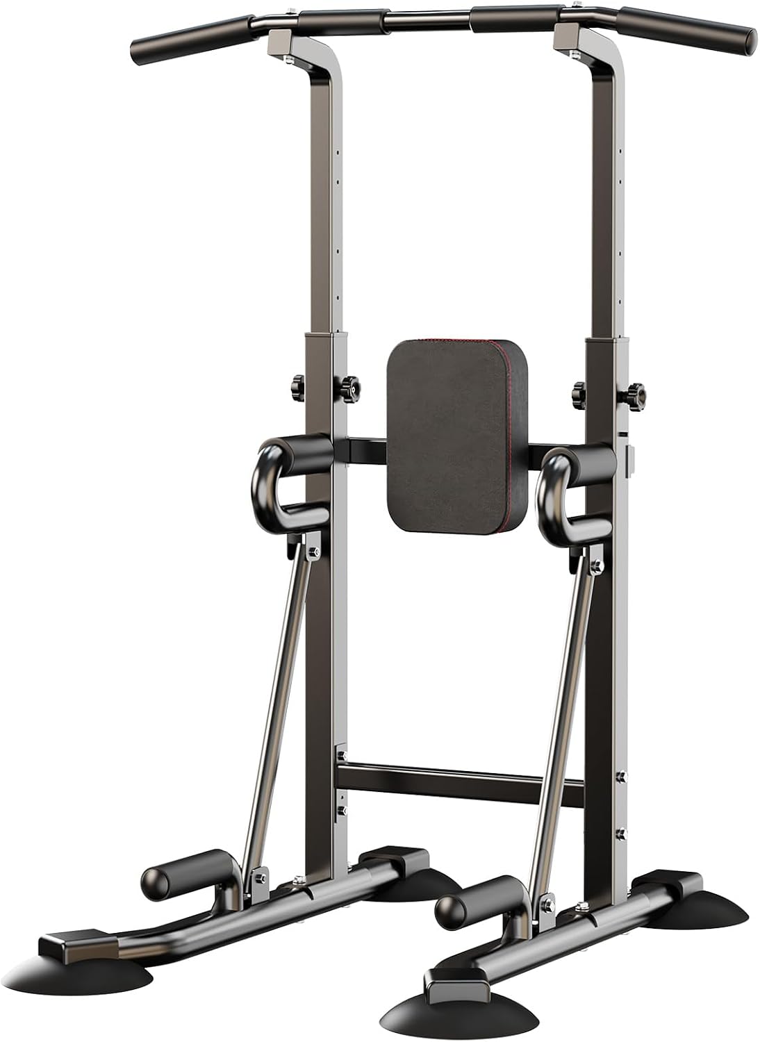Leg Home Gym Workout - แท่นบาร์โหนแบบพาวเวอร์ทาวเวอร์สำหรับใช้ในบ้าน อุปกรณ์ออกกำลังกายแบบตั้งพื้นอเนกประสงค์ แข็งแรงทนทาน สำหรับการโหนบาร์ ดิปส์ ยกขา
