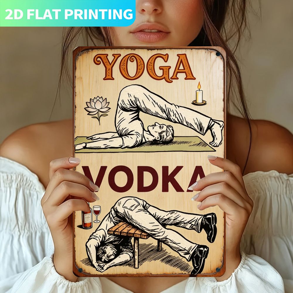 ป้ายโลหะวินเทจ, แผ่นเดี่ยว, โย - Home Gym Yoga บทวิจารณ์และราคา