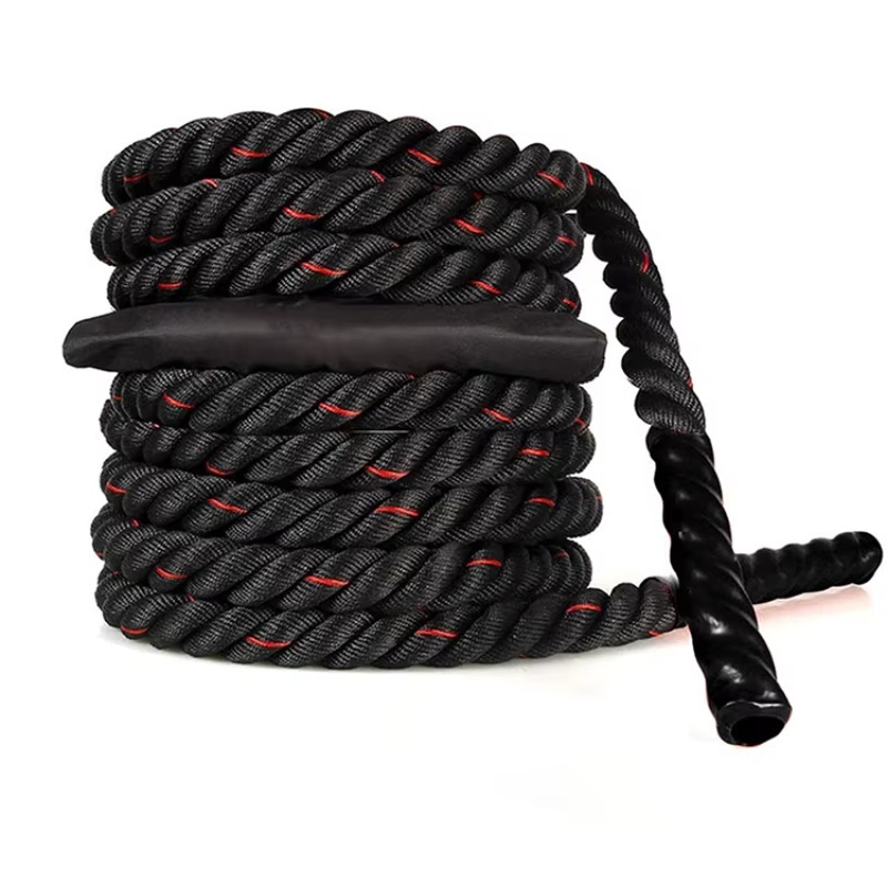สายรัดเชือกออกกำลังกายแบบพรีเม - Battle Rope Heavy บทวิจารณ์และราคา
