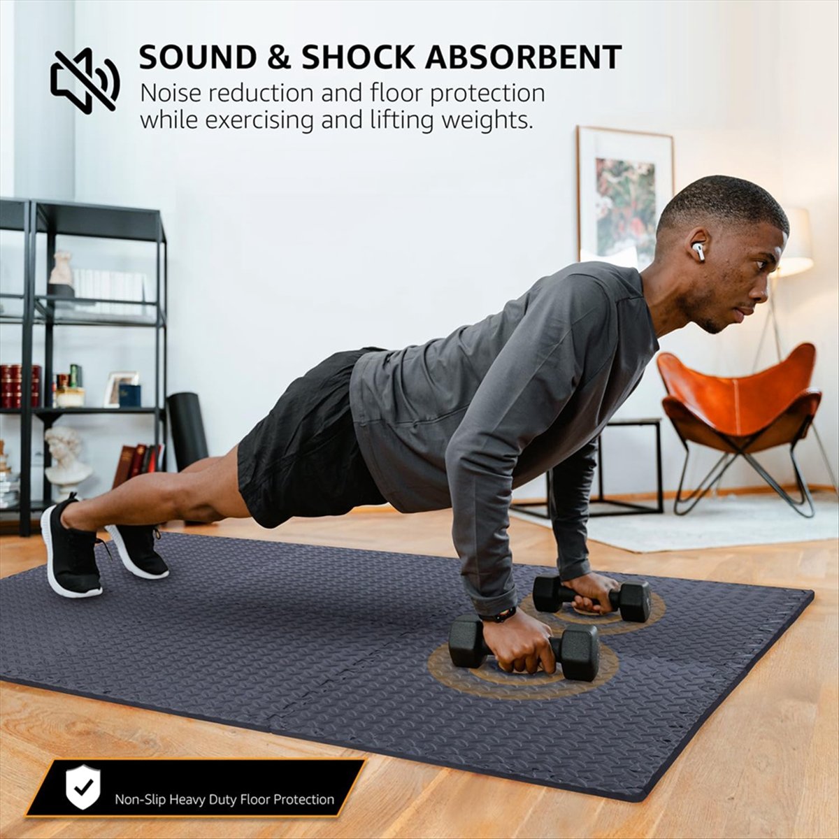 สินค้ามาใหม่: แผ่นรองพื้นออกกำ - Home Gym Yoga บทวิจารณ์และราคา