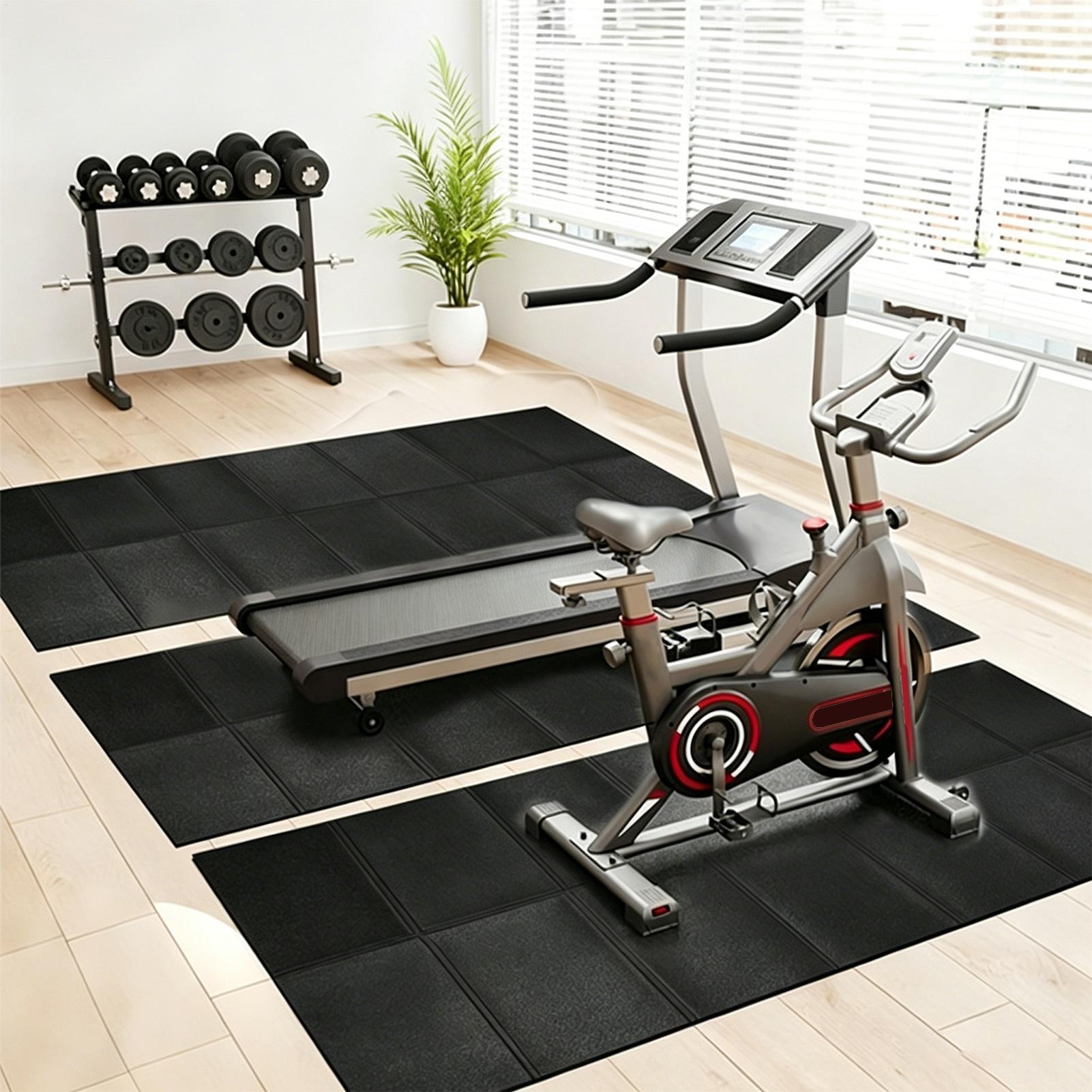แผ่นรองพื้นลู่วิ่งไฟฟ้า ดูดซับ - Home Gym Yoga บทวิจารณ์และราคา