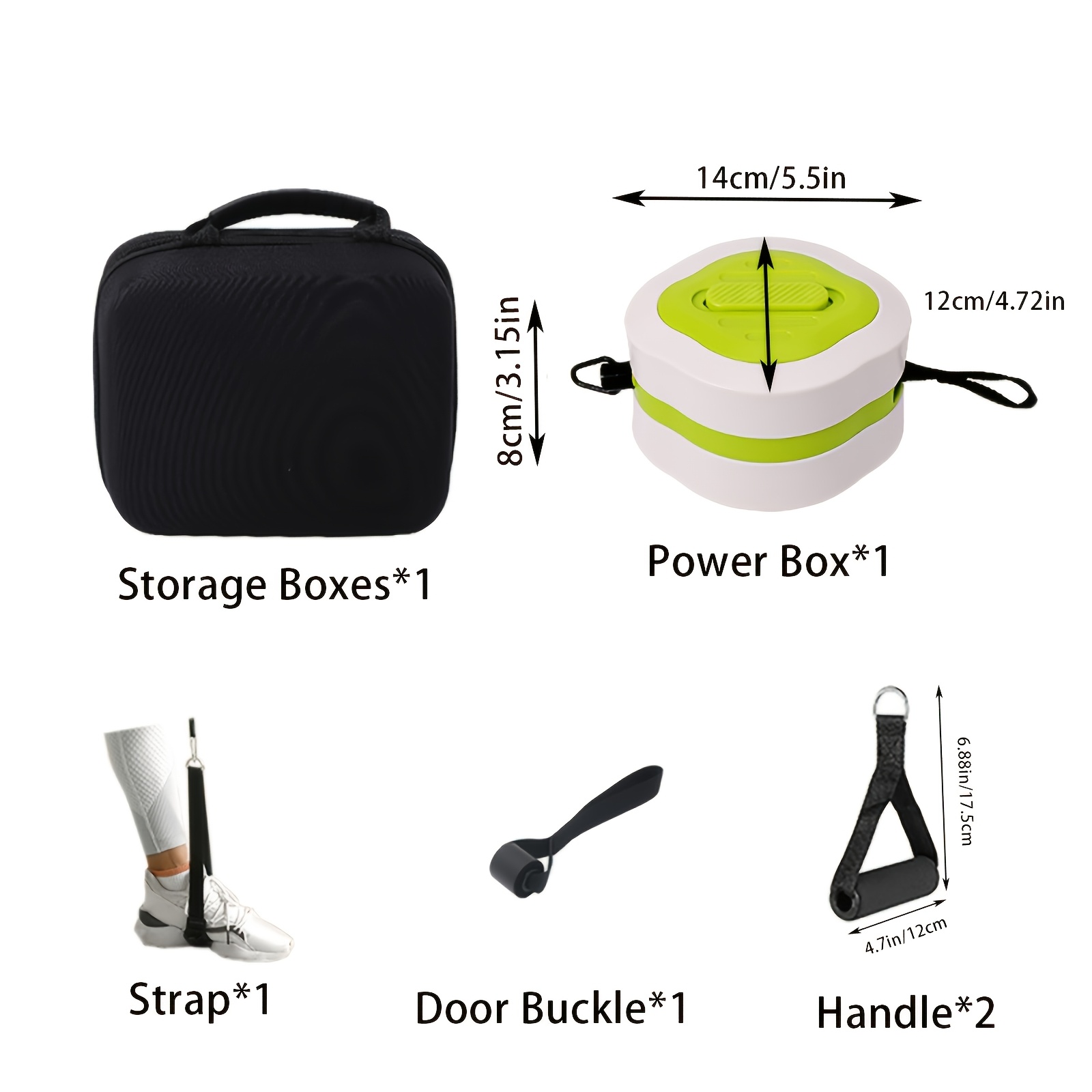 ชุดอุปกรณ์ออกกำลังกายแบบพกพาพร - Home Gym Routine บทวิจารณ์และราคา