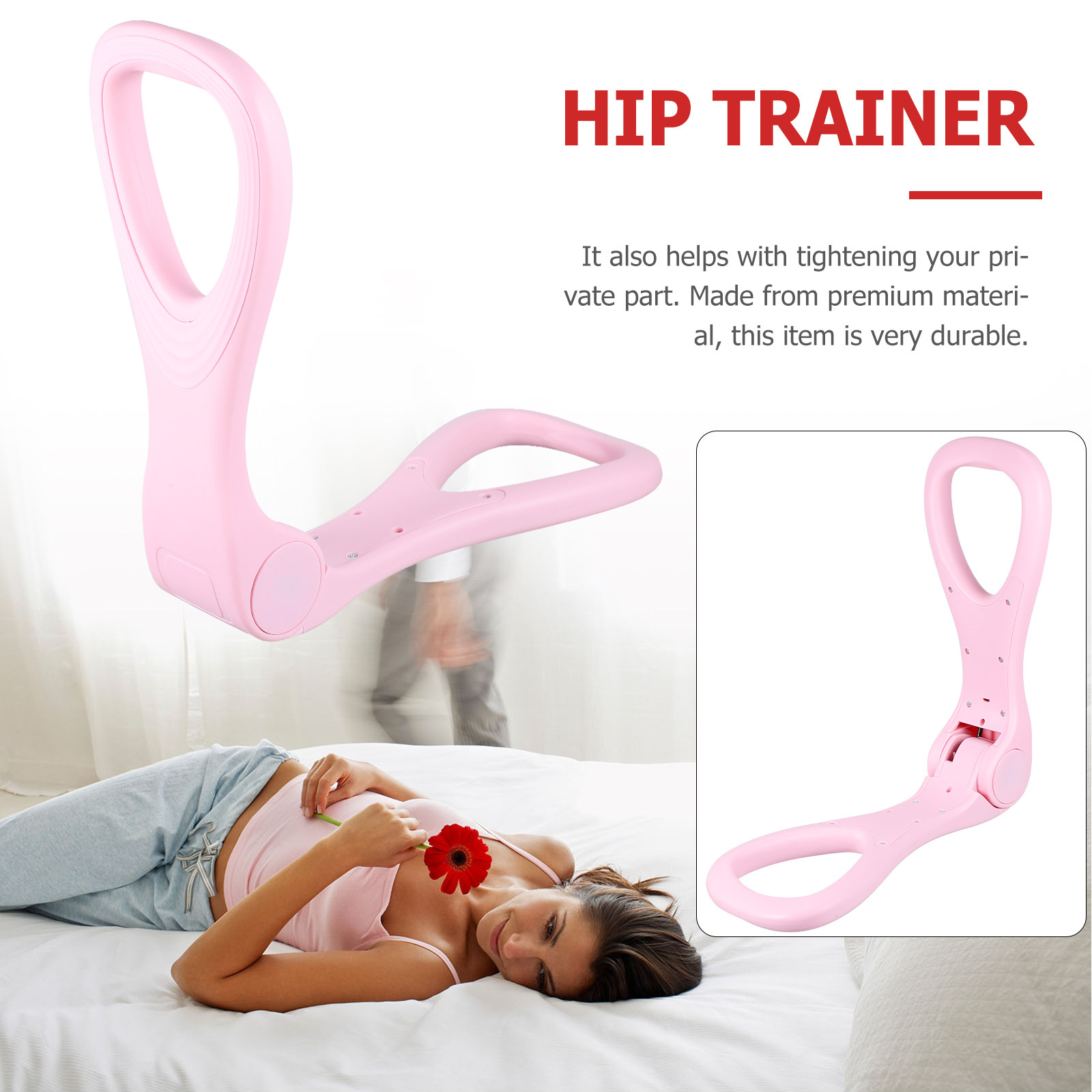 1 ชิ้น อุปกรณ์ฝึกต้นขา คลิปฝึก - Leg Home Gym Workout บทวิจารณ์และราคา